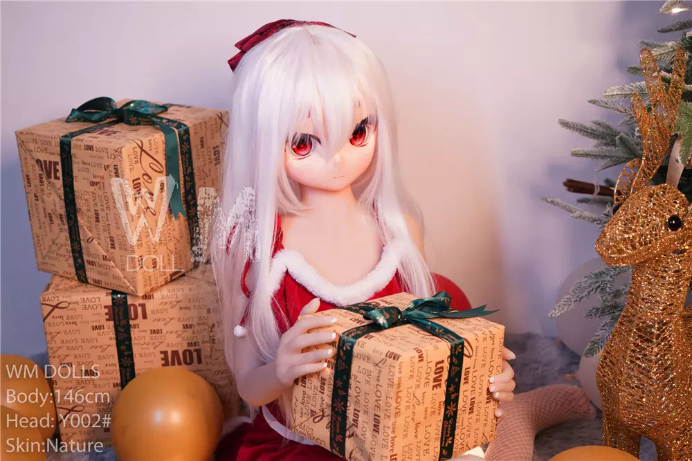 WM S-TPE 146cm Anime TPE Sex Doll with PVC Head #Y002